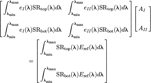 Mathematical equation