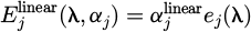 Mathematical equation