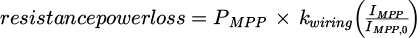 Mathematical equation