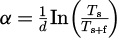 Mathematical equation